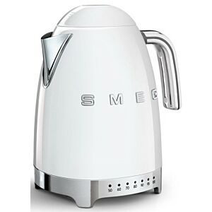 Smeg Retro 1.7L White Kettle - KLF04WHEU