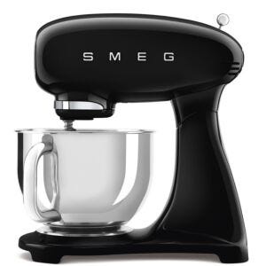 Smeg Black Stand Mixer - SMF03BLEU 