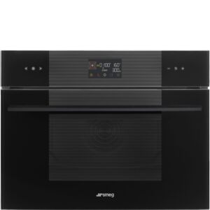 Smeg 45cm Black Microwave Oven - SO4102M1B3