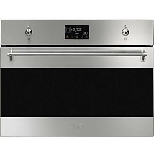 Smeg 45cm Stainless Steel Combi Microwave Oven - SO4302M1X