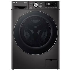 LG 13kg Platinum Black Front Loader Washing Machine - F4Y9LWP2ZB