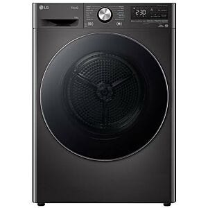 LG 10kg Platinum Black Dual Inverter Heat Pump Dryer - RH10V9ZV2W