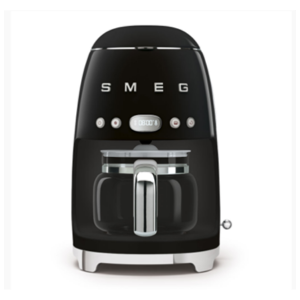 Smeg Black Retro Drip Filter Coffee Machine - DCF02BLSA