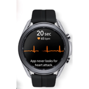 Samsung Galaxy Watch3 Bluetooth (45mm)(Black) - SM-R840NZKAXFA
