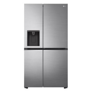 LG 611Lt Platinum Silver Door in Door Side by Side Refrigerator - GC-J257SLSS