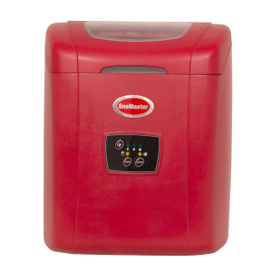 SnoMaster 12kg Red Portable Ice Maker - ZB-14R