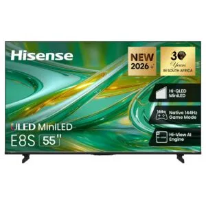 Hisense 139cm (55") 144HZ Mini LED TV - 55E8S