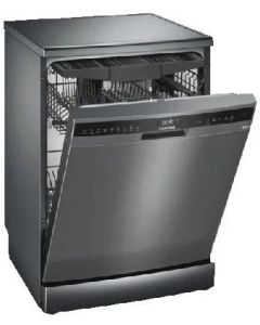 Siemens 60cm Black iQ500 Freestanding Dishwasher -  SN25EC02MZ