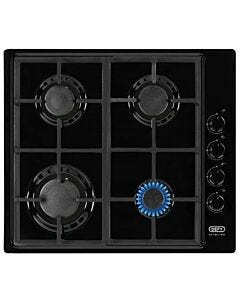 Defy 60cm Black Gas Hob - DHG132 