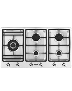 Smeg 90cm 5 Burner Gas Hob - PS906SA