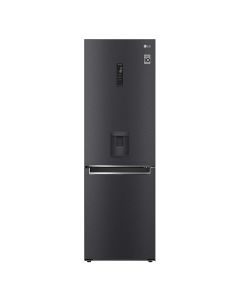 LG 373Lt Combi Refrigerator (Black) - GC-F459NQDM