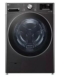 LG 21kg Black Steel Front Loader Washing Machine - F0P2CYV2E