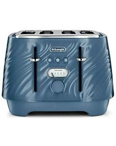 Delonghi 4 Slice Ballerina Seta Toaster - CTDS4003.BL