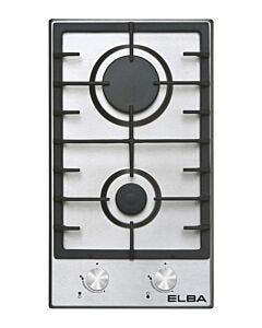 Elba 30cm Stainless Steel Domino Gas Hob - T30-200X