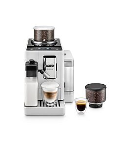 Delonghi Rivelia Arctic White Bean To Cup Coffee Machine - EXAM440.55.W