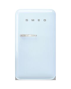Smeg 130L Pastel Blue Free Standing Refrigerator Fridge - FAB10HRPB5