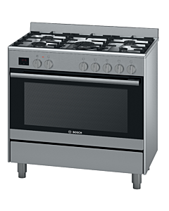 Bosch 90cm Stainless Steel Freestanding Stove - HSB737357Z 