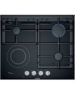 Bosch 60cm Gas on Glass Mixed hob - PRY6A6B70