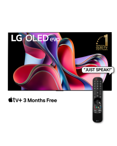 LG 165cm (65'') OLEDevo G3 Gallery Edition 4K 120Hz SMART TV with Magic Remote, HDR & webOS