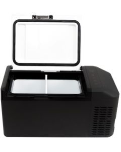 Snomaster 21lt Black Plastic Fridge/Freezer With Heating Function 12V - SMDZ-LS21