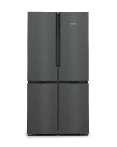 Siemens 483l Black Stainless Steel iQ500, French Door Bottom Freezer, MultiDoor - KF96NAXEA