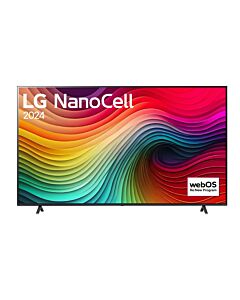 86 Inch LG NanoCell NANO80 4K Smart TV AI Magic remote HDR10 webOS24 2024