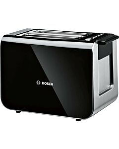 Bosch Black Compact Styline Toaster - TAT8613N