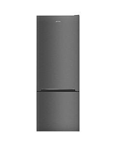 Smeg 70cm Dark Inox Bottom Mount Free Standing Refrigerator - RC47KNZA