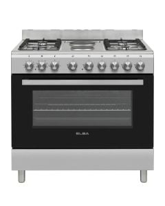Elba 90cm Gas Electric Stainless Cooker - 04/96CL727