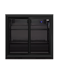 Snomaster 63kg Black Under Counter Beverage Cooler - SMBC-200SL