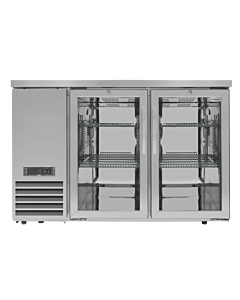SnoMaster 282l 2 Door Under Counter Bar Fridge - SMBC-400
