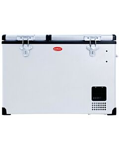 SnoMaster 66lt Low Profile Dual Compartment Stainless Steel Fridge/Freezer - SMDZ-LP66D
