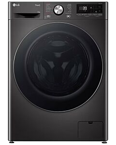 LG 13kg Platinum Black Front Loader Washing Machine - F4Y9LWP2ZB