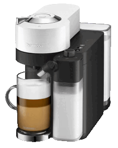 Nespresso White Vertuo Lattissima Coffee Machine - GDV5-ZA-WH-NE