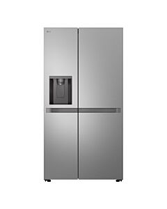 LG 625L Silver Side By Side WD Fridge - GC-L257KLKW