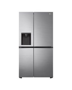 LG 611Lt Platinum Silver Door in door Side by Side Refrigerator - GC-J257SLRS