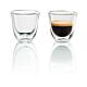De'Longhi Double Walled Espresso Glasses 