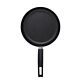 Salton 24cm Black Deep Frying Pan Non-Stick - SDFP24