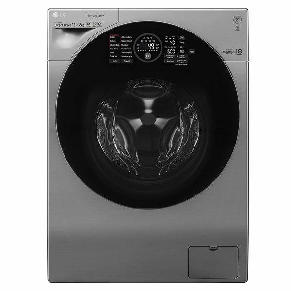 Lg 12 8kg Silver Washer Dryer Fh6g1bchk6n Hirsch S