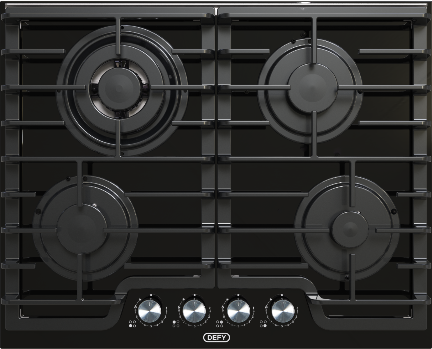 Defy glass top shop hob