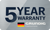 Grundig Badge- 5 year warranty